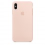 Силиконовый чехол Apple Silicone Case Pink Sand для iPhone Xs