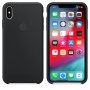 Силиконовый чехол Apple Silicone Case Black для iPhone Xs