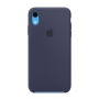 Силиконовый чехол Apple Silicone Case Midnight Blue для iPhone Xr