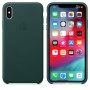 Apple Leather Case Forest Green для iPhone XS Max