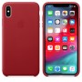 Apple Leather Case (PRODUCT)RED для iPhone XS Max