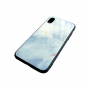 Чехол Glass Case для iPhone с мраморным принтом