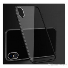 Чехол Shockproof Magnetic Metal Gorilla Tempered Glass Case Cover для iPhone X Черный