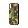 Чехол для iPhone X / Xs Kajsa Military зеленый