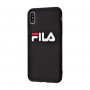 Чехол для iPhone X / Xs IMD " fila black "