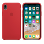 Силиконовый чехол Apple Silicone Case Red для iPhone Xr