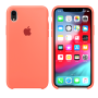 Силиконовый чехол Apple Silicone Case Ultra Peach для iPhone Xr