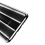 Розово - Прозрачный пластиковый чехол Baseus Aurora Case для iPhone Xs Max