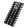 Черно - Прозрачный пластиковый чехол Baseus Aurora Case для iPhone Xs Max