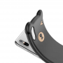 Черный силиконовый чехол Baseus Bear Case для iPhone Xs Max