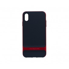Чехол Rock Royce Series для iPhone Xs Max черно красный