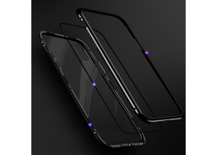 Чехол Magnetic для iPhone X / Xs Черный