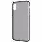 Черно - Прозрачный силиконовый чехол для iPhone Xs Max