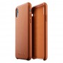 Кожаный чехол MUJJO Full Leather Case Tan для iPhone XR