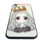 Чехол Glass Case для iPhone Queen