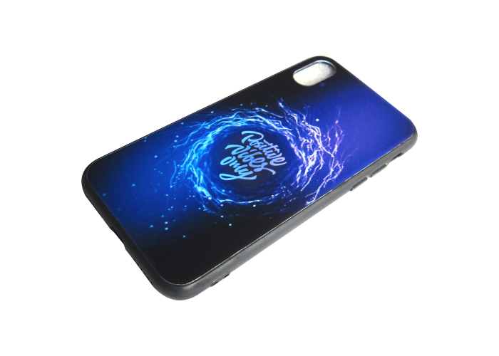 Чехол Glass Case для iPhone Positive vibes