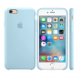 Силиконовый чехол Apple Silicone case Sky Blue для iPhone 6 Plus /6s Plus (копия)
