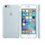 Силиконовый чехол Apple Silicone case Mist Blue для iPhone 6 Plus /6s Plus (копия)