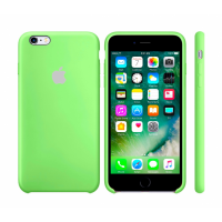 Силиконовый чехол Apple Silicone case Uran Green для iPhone 6 Plus /6s Plus (копия)