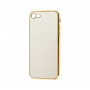 Чехол для iPhone 7 / 8 Glass зеркало "золотистый"