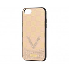 Чехол для iPhone 6 / 7 / 8 Tybomb LV шахматы розовый песок