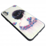 Чехол Glass Case для iPhone Flower Girl