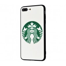 Чехол для iPhone 7 Plus / 8 Plus My style "Starbucks белый"