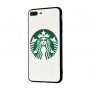 Чехол для iPhone 7 Plus / 8 Plus My style "Starbucks белый"