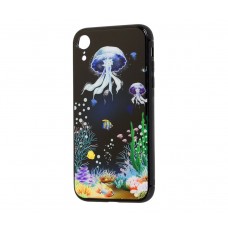 Чехол для iPhone Xr glass Море