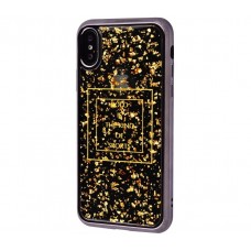 Чехол для iPhone X Polo Glory золотистый