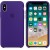 Силиконовый чехол Apple Silicone Case Ultra Violet для iPhone Xs Max
