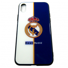 Чехол Glass Case для iPhone 6/7/8/7 Plus/8 Plus/X/Xs Real Madrid