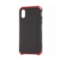 Чехол для iPhone Xs Element Solid чернно красный