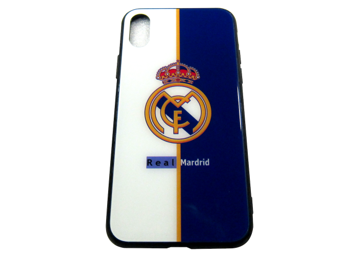 Чехол Glass Case для iPhone 6/7/8/7 Plus/8 Plus/X/Xs Real Madrid