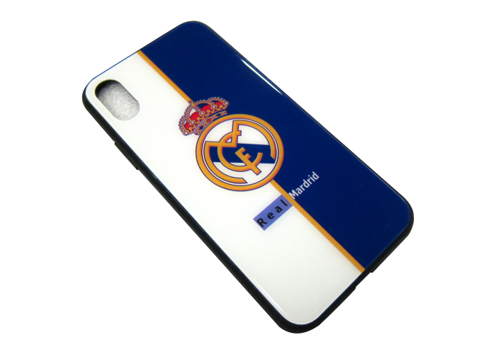 Чехол Glass Case для iPhone 6/7/8/7 Plus/8 Plus/X/Xs Real Madrid