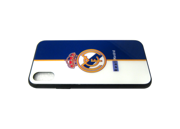 Чехол Glass Case для iPhone 6/7/8/7 Plus/8 Plus/X/Xs Real Madrid