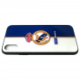 Чехол Glass Case для iPhone 6/7/8/7 Plus/8 Plus/X/Xs Real Madrid
