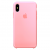 Силиконовый чехол Apple Silicone Case Light Pink для iPhone Xs Max