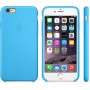 Силиконовый чехол Apple Silicone case Blue для iPhone 6 Plus /6s Plus (копия)