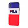 Чехол для iPhone X / Xs IMD " fila three colors "