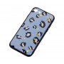 Чехол для iPhone 7 / 8 Leo Confetti "синий леопард"