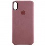 Стильный чехол Alcantara Cover Pink для iPhone X / Xs