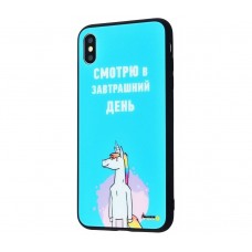 ЧЕХОЛ ДЛЯ IPHONE X / XS "PUZZO GLASS №12"