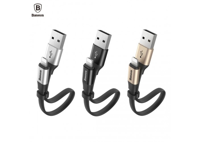 Кабель Baseus Advanced 2 в 1 USB Cable iOS Lightning/Android 23cm