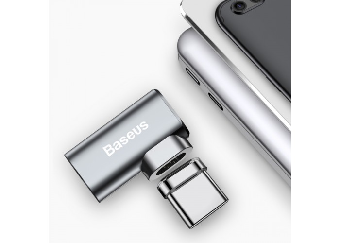 Baseus Mini Magnetic Type-C USB C Elbow Adapter Converter for MacBook Notebook