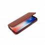 Чехол-книжка Jisoncase для iPhone X Leather Brown