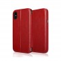 Чехол-книжка Jisoncase для iPhone X Leather Red