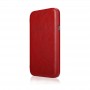 Чехол-книжка Jisoncase для iPhone X Leather Red