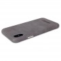 Чехол Jisoncase для iPhone X / Xs Leather Gray