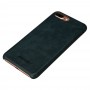 Чехол Jisoncase для iPhone 8 Plus/7 Plus Leather Blue